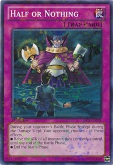 Half or Nothing Mosaic Rare Battle Pack 2: War of the Giants Yu-Gi-Oh! card