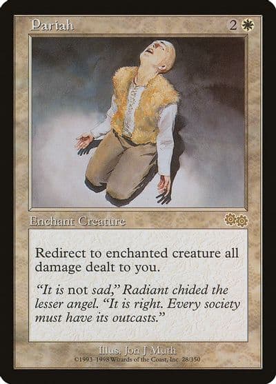 Pariah Urza's Saga Magic card