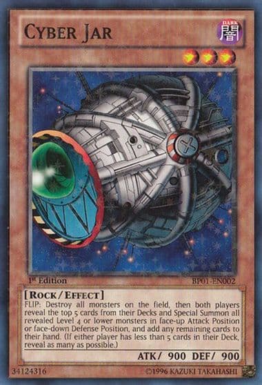 Cyber Jar Starfoil Battle Pack: Epic Dawn Yu-Gi-Oh! card