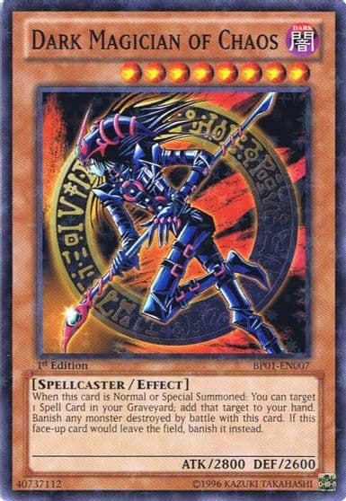 Dark Magician of Chaos Starfoil Battle Pack: Epic Dawn Yu-Gi-Oh! card