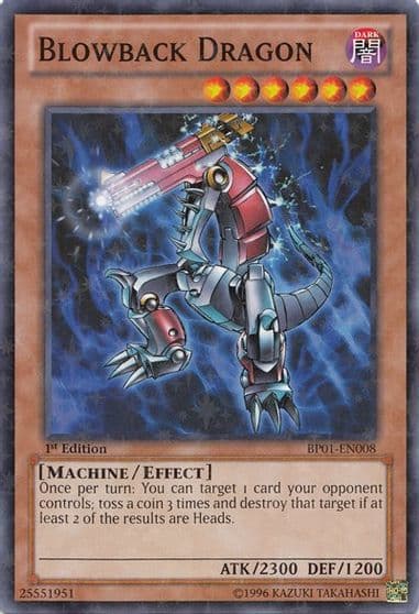 Blowback Dragon Starfoil Battle Pack: Epic Dawn Yu-Gi-Oh! card