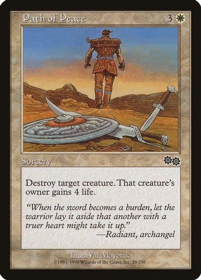 Path of Peace Urza's Saga Magic card