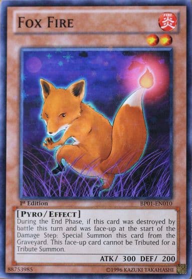 Fox Fire Starfoil Battle Pack: Epic Dawn Yu-Gi-Oh! card