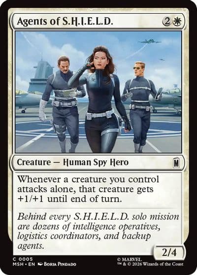 Agents of SHIELD Marvel Super Heroes Magic card