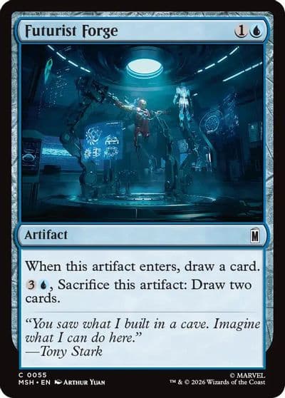 Futurist Forge Marvel Super Heroes Magic card