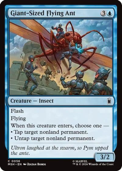 Giant Sized Flying Ant Marvel Super Heroes Magic card