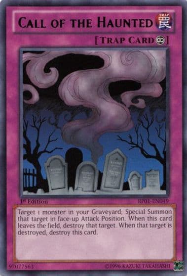 Call of the Haunted Starfoil Battle Pack: Epic Dawn Yu-Gi-Oh! card