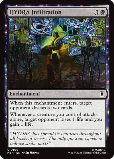 HYDRA Infiltration Marvel Super Heroes Magic card