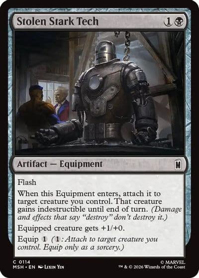 Stolen Stark Tech Marvel Super Heroes Magic card
