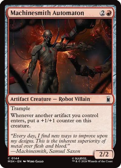 Machinesmith Automaton Marvel Super Heroes Magic card