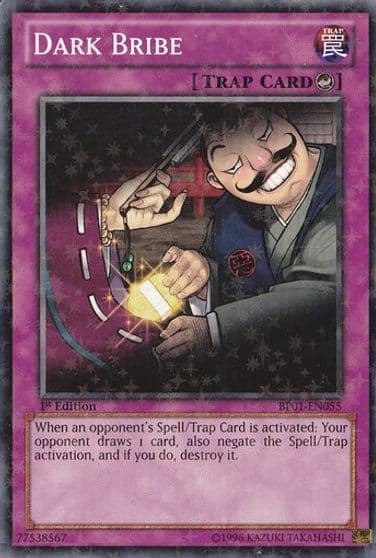 Dark Bribe Starfoil Battle Pack: Epic Dawn Yu-Gi-Oh! card