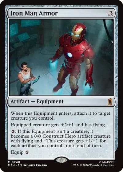 Iron Man Armor Marvel Super Heroes Magic card