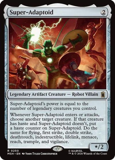 Super Adaptoid Marvel Super Heroes Magic card