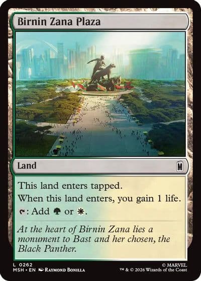 Birnin Zana Plaza Marvel Super Heroes Magic card