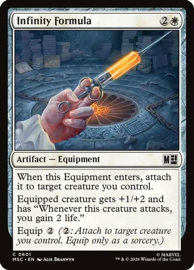 Infinity Formula Commander: Marvel Super Heroes Magic card