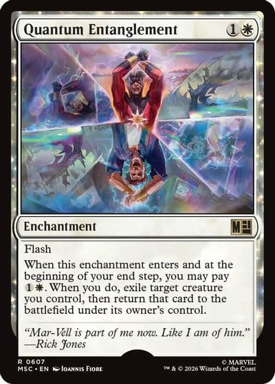 Quantum Entanglement Commander: Marvel Super Heroes Magic card