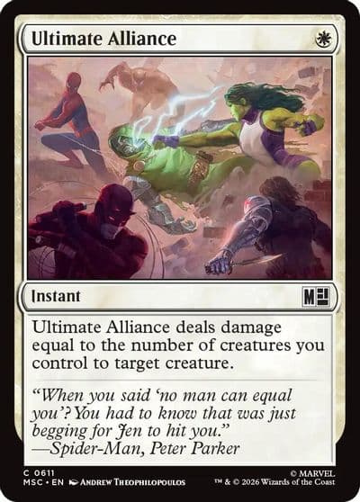 Ultimate Alliance Commander: Marvel Super Heroes Magic card