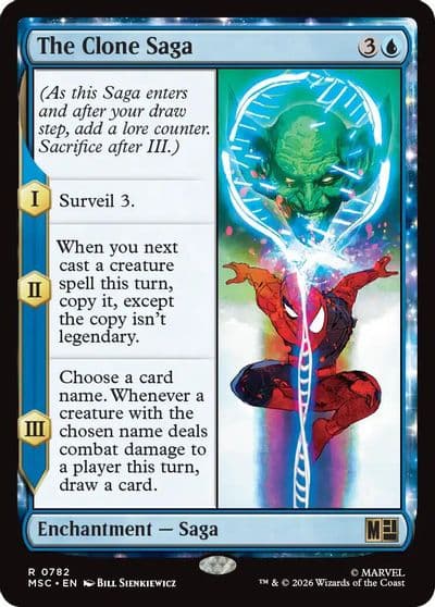 The Clone Saga Commander: Marvel Super Heroes Magic card