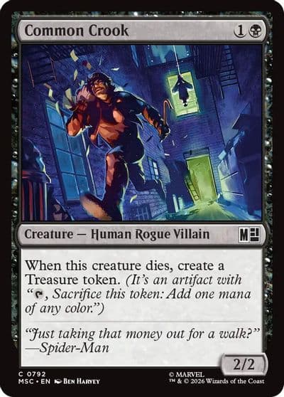 Common Crook Commander: Marvel Super Heroes Magic card