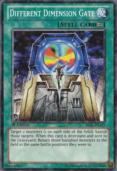 Different Dimension Gate Starfoil Battle Pack: Epic Dawn Yu-Gi-Oh! card