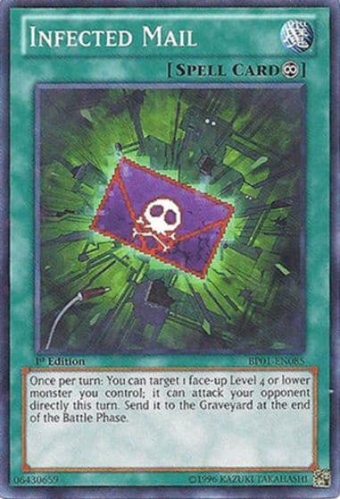 Infected Mail Starfoil Battle Pack: Epic Dawn Yu-Gi-Oh! card