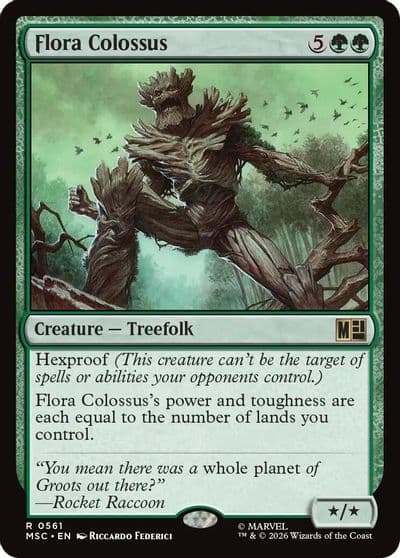 Flora Colossus Commander: Marvel Super Heroes Magic card