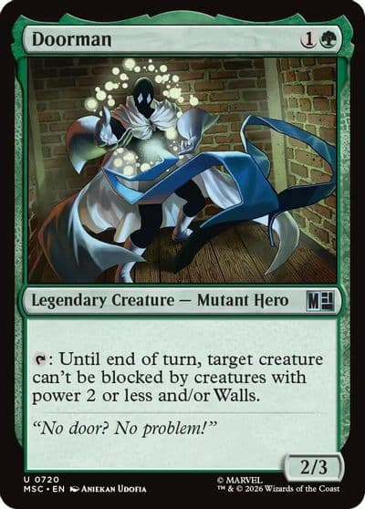 Doorman Commander: Marvel Super Heroes Magic card