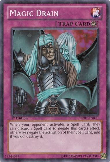 Magic Drain Starfoil Battle Pack: Epic Dawn Yu-Gi-Oh! card
