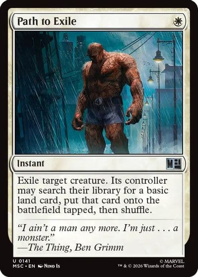 Path to Exile Surge Foil Commander: Marvel Super Heroes Magic card