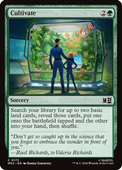 Cultivate Commander: Marvel Super Heroes Magic card