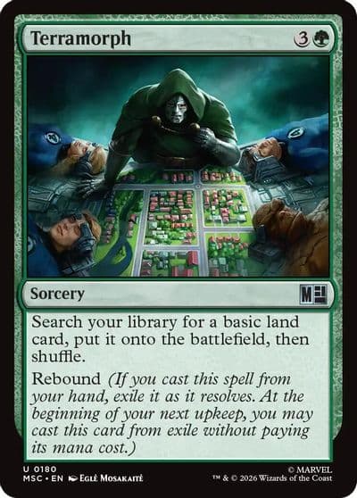 Terramorph Commander: Marvel Super Heroes Magic card