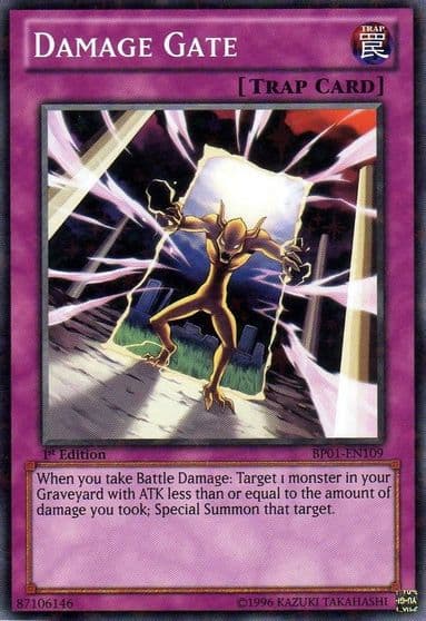 Damage Gate Starfoil Battle Pack: Epic Dawn Yu-Gi-Oh! card