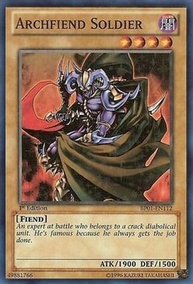Archfiend Soldier Starfoil Battle Pack: Epic Dawn Yu-Gi-Oh! card