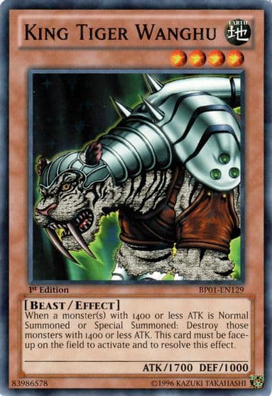 King Tiger Wanghu Starfoil Battle Pack: Epic Dawn Yu-Gi-Oh! card
