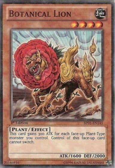 Botanical Lion Starfoil Battle Pack: Epic Dawn Yu-Gi-Oh! card