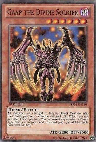 Gaap the Divine Soldier Starfoil Battle Pack: Epic Dawn Yu-Gi-Oh! card