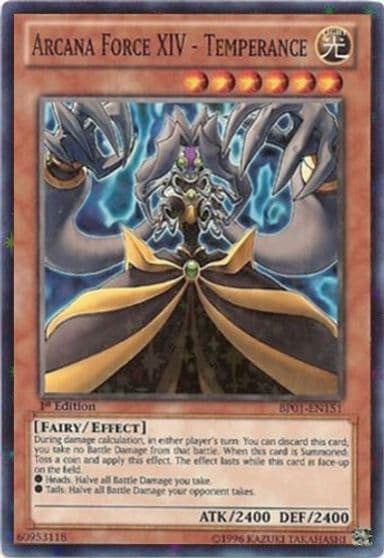 Arcana Force XIV Temperance Starfoil Battle Pack: Epic Dawn Yu-Gi-Oh! card