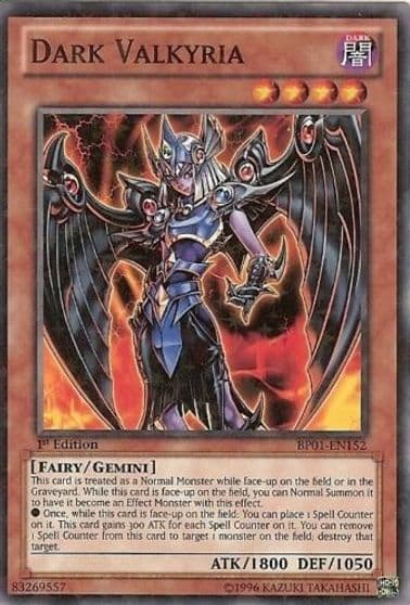 Dark Valkyria Starfoil Battle Pack: Epic Dawn Yu-Gi-Oh! card