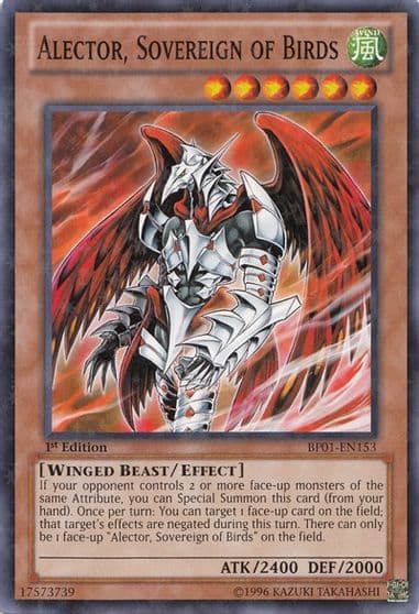 Alector Sovereign of Birds Starfoil Battle Pack: Epic Dawn Yu-Gi-Oh! card