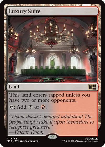 Luxury Suite Commander: Marvel Super Heroes Magic card