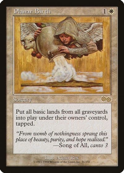 Planar Birth Urza's Saga Magic card
