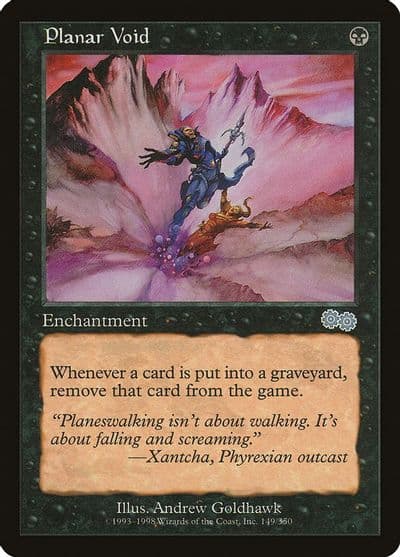 Planar Void Urza's Saga Magic card