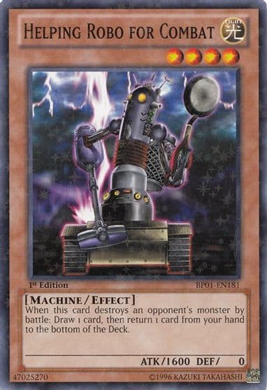 Helping Robo for Combat Starfoil Battle Pack: Epic Dawn Yu-Gi-Oh! card