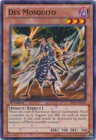 Des Mosquito Starfoil Battle Pack: Epic Dawn Yu-Gi-Oh! card