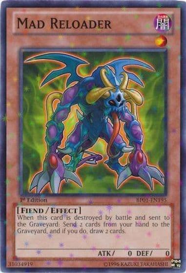 Mad Reloader Starfoil Battle Pack: Epic Dawn Yu-Gi-Oh! card