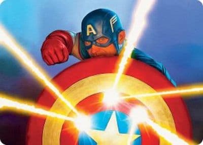 Captains Defense Art Card Art Series: Marvel Super Heroes Magic card
