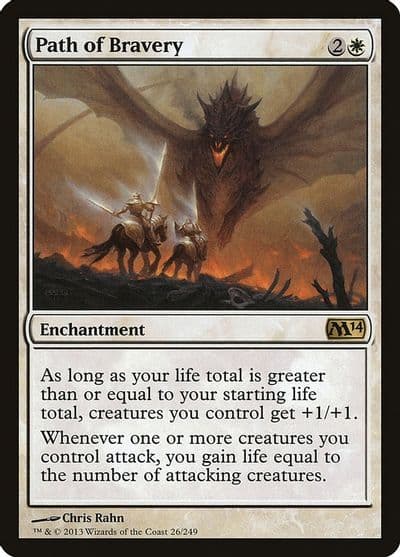 Path of Bravery Magic 2014 (M14) Magic card