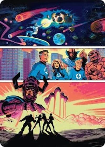 The Coming of Galactus Art Card Art Series: Marvel Super Heroes Magic card