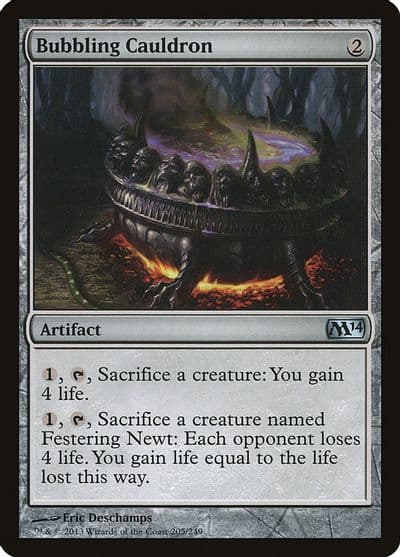 Bubbling Cauldron Magic 2014 (M14) Magic card