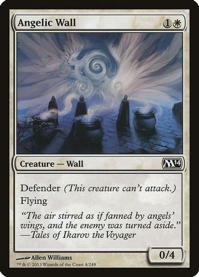 Angelic Wall Magic 2014 (M14) Magic card